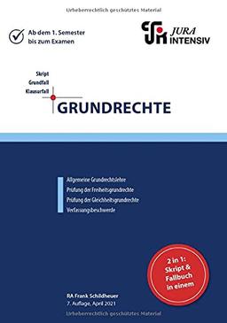 Grundrechte: Wissen - Fälle - Klausurhinweise (Skript - Grundfall - Klausurfall: Für die Klausur im Kontext lernen)