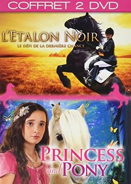 Coffret cheval, vol. 2 :  l'étalon noir ; princess and pony [FR Import]