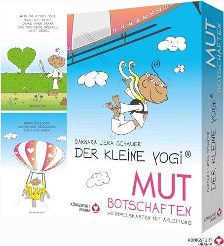 Der kleine Yogi - Mut Botschaften: 40 Impulskarten und 80-seitiges Booklet