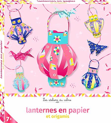 Lanternes en papier et origamis