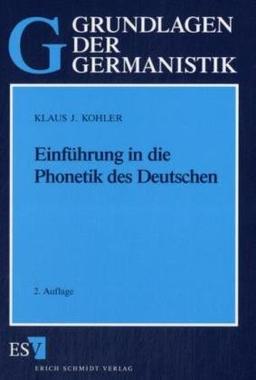 Einführung in die Phonetik des Deutschen