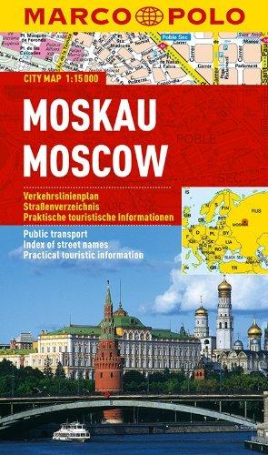 MARCO POLO Cityplan Moskau 1:15 000 (MARCO POLO Citypläne)