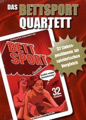 KULTquartett - Das Bettsport-Quartett (Kartenspiel)