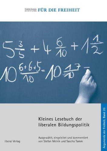 Kleines Lesebuch der liberalen Bildungspolitik Adf.20