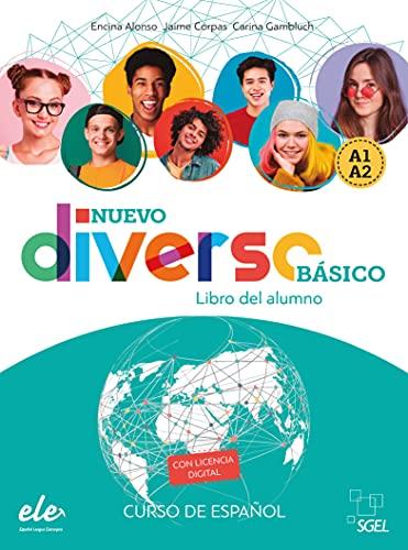 Nuevo Diverso Básico alumno + @: Libro del alumno Basico + licencia digital (A1 + A2 in one volu