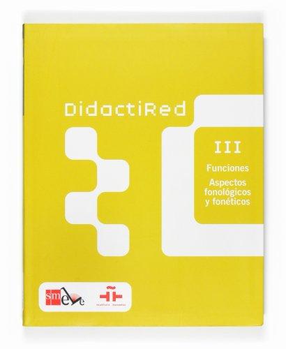 Didactired III. Funciones. Aspectos fonológicos y fonéticos