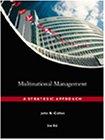 Multinational Management With Infotrac: A Strategic Approach