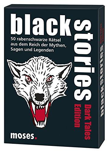 black stories Dark Tales Edition: 50 rabenschwarz Rätsel aus dem Reich der Mythen, Sagen und Legenden