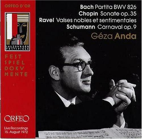 Partita Bwv 826/Sonate Op.35/Carnaval Op.9/+