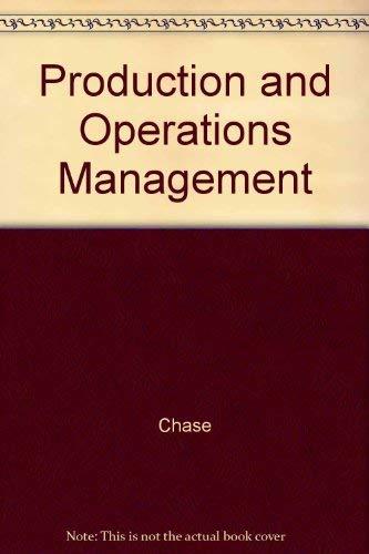 Production and Operations Management