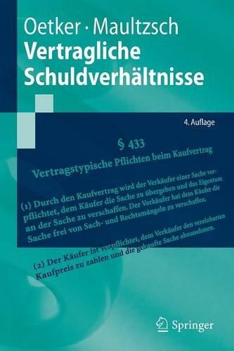 Vertragliche Schuldverhältnisse (Springer-Lehrbuch)