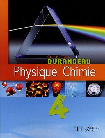 Physique chimie 4e