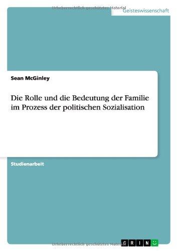 Die Rolle und die Bedeutung der Familie im Prozess der politischen Sozialisation