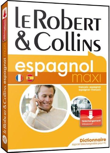 Le Robert et Collins maxi espagnol, version boite sur PC : dictionnaire français-espagnol, espagnol-français