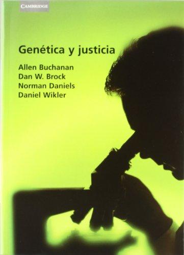 Genética y justicia (Psicología / Filosofía, Band 7)