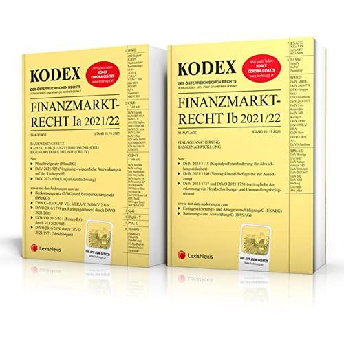 KODEX Finanzmarktrecht Band Ia + Ib 2021/22 - inkl. App: BWG/CRR/CRD/ESAEG/BaSAG