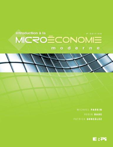 Introduction à la microéconomie moderne 4e édition