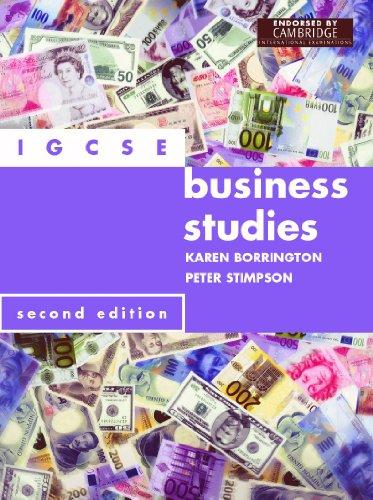 IGCSE Business Studies