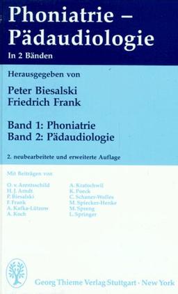 Phoniatrie, Pädaudiologie, 2 Bde.