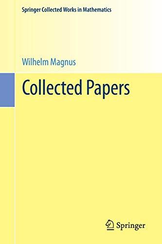 Collected Papers (Springer Collected Works in Mathematics)