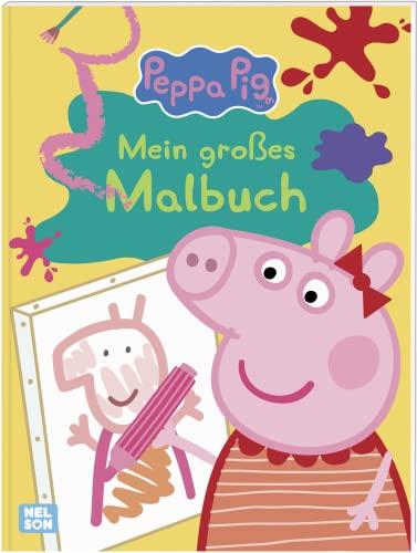 Peppa: Mein großes Malbuch: Mit kräftigen Konturen und großen Ausmalflächen | Kinderbeschäftigung ab 3 (Peppa Pig)