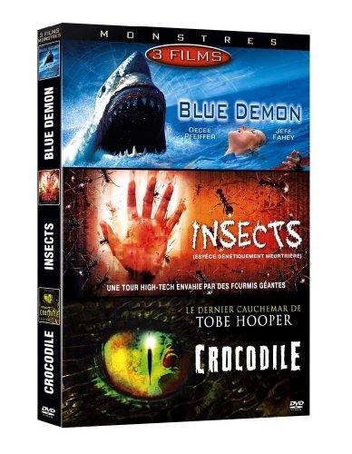 Coffret monstres : blue démon ; insects ; crocodile [FR Import]