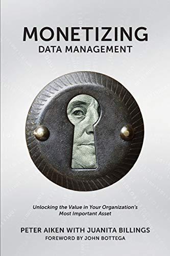 Monetizing Data Management: Finding the Value in your Organization's Most Important Asset