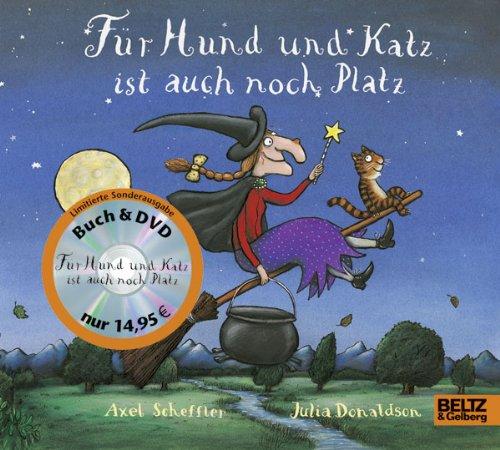 Für Hund und Katz ist auch noch Platz + DVD: Vierfarbiges Pappbilderbuch mit DVD »Für Hund und Katz ist auch noch Platz«