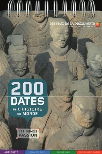 200 dates de l'histoire du monde