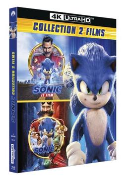 Sonic, le film 1 + 2 4k ultra hd [Blu-ray] [FR Import]