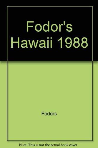 FODORS-HAWAII '88