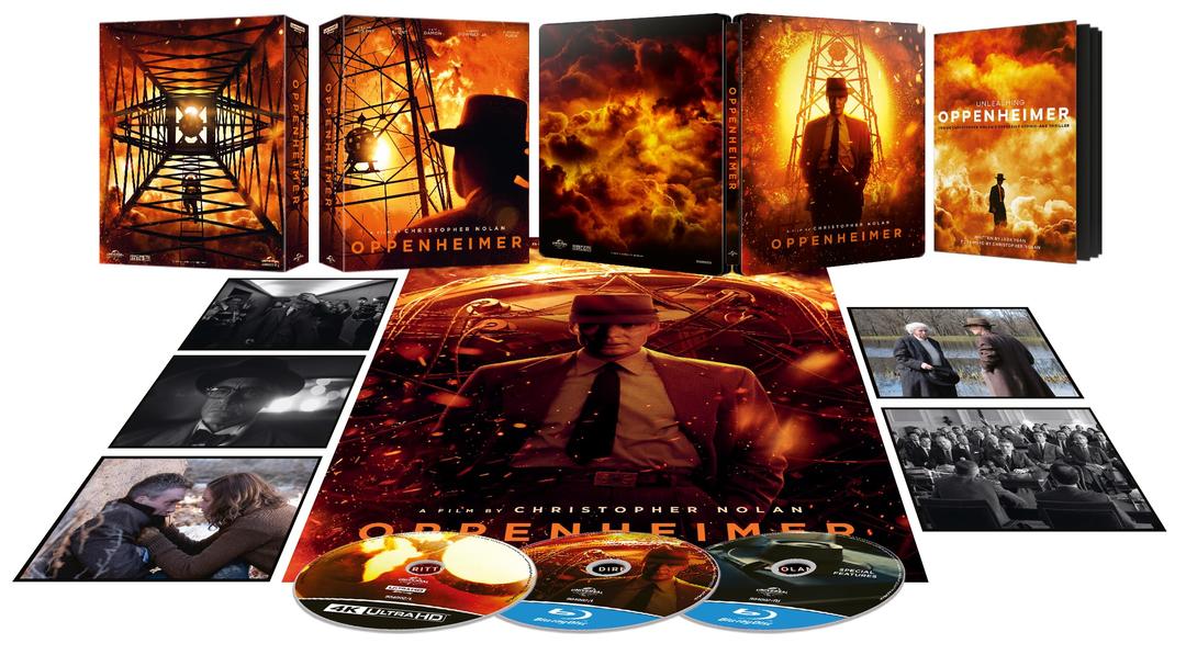 Oppenheimer 4k ultra hd [Blu-ray] [FR Import]