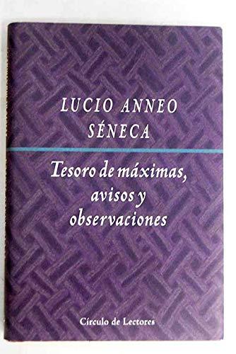 Tesoro de máximas, avisos y observaciones