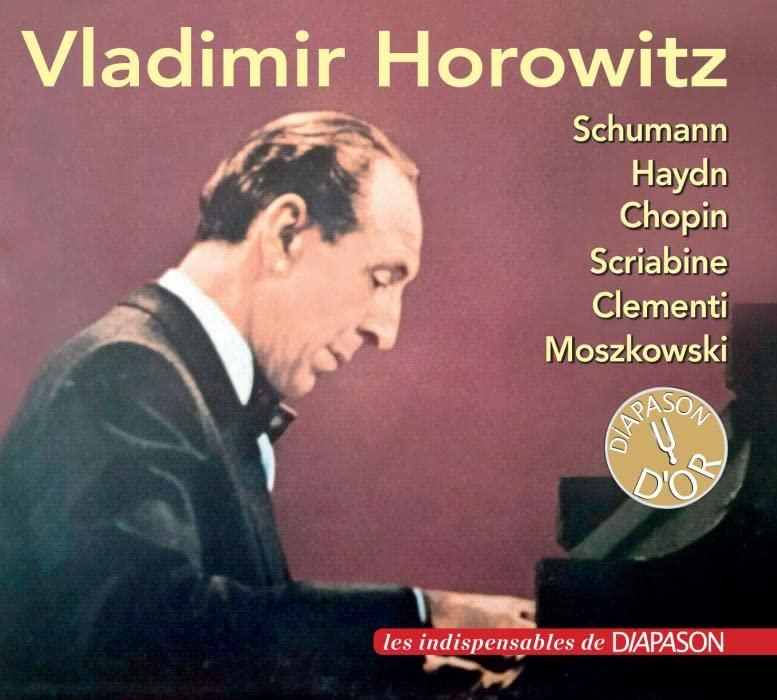 Vladimir Horowitz joue Schumann, Haydn, Chopin, Scriabine, Clementi et Moszkowski.