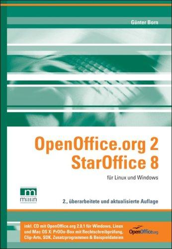 OpenOffice.org 2, StarOffice 8 für Linux und Windows, inkl. CD-ROM