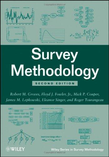 Survey Methodology (Wiley Series in Survey Methodology)