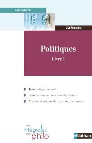 Politiques : livre I