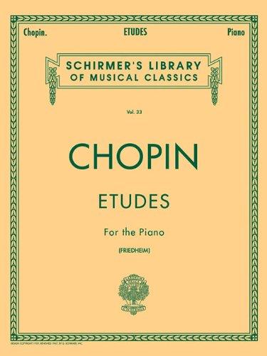 Etudes (Friedheim): Piano Solo (Schirmer's Library of Musical Classics): Schirmer Library of Classics Volume 33 Piano Solo