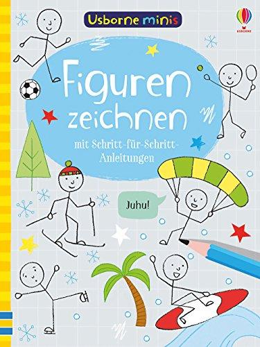 Usborne Minis - Figuren zeichnen: mit Schritt-für-Schritt-Anleitungen