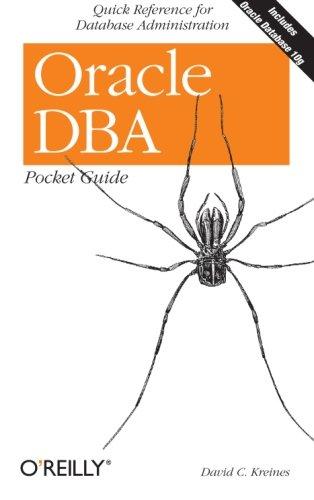 Oracle DBA Pocket Guide (Pocket Reference)