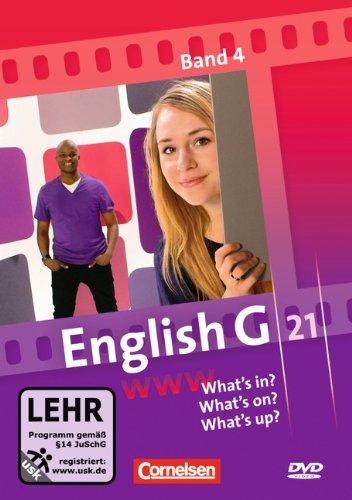 English G 21 - Ausgaben A, B und D / Band 4: 8. Schuljahr - What's in? What's on? What's up?: Video-DVD zu allen Ausgaben