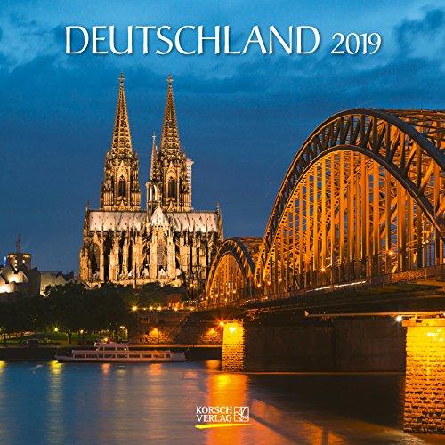 Deutschland 2019: Broschürenkalender mit Ferienterminen