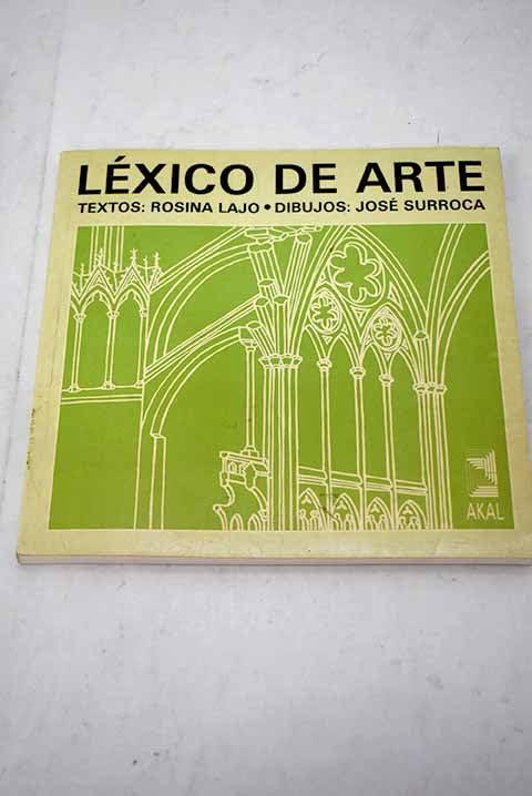 Léxico de arte