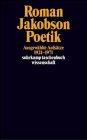 Poetik - Ausgewählte Aufsätze 1921 - 1971