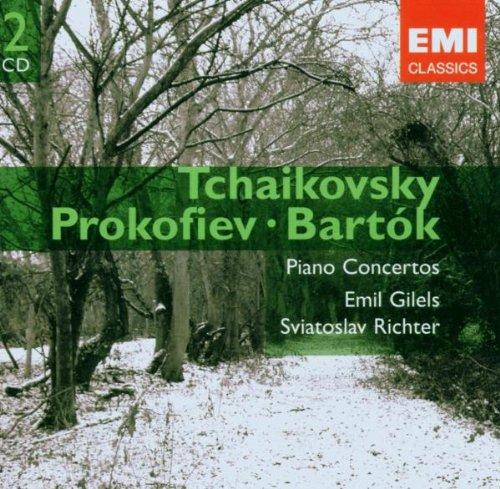 Tchaikovsky: Piano Concertos 1, 2 & 3 / Prokofiev: Piano Concerto 5 / Bartok: Piano Concerto 2