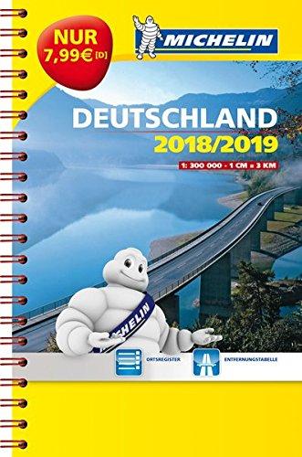 Michelin Kompaktatlas Deutschland 2019/2020 (MICHELIN Atlanten)