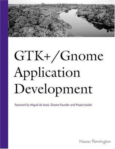 GTK+ / Gnome Application Development