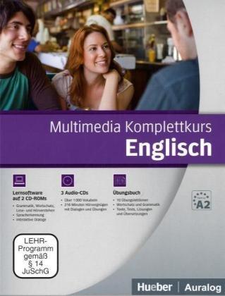 Multimedia Komplettkurs Englisch: Buch mit 3 Audio-CDs und 2 CD-ROMs