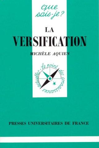 La versification