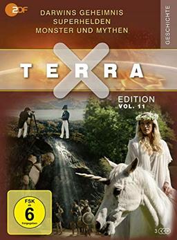 Terra X - Edition Vol. 11: Darwins Geheimnis / Superhelden / Monster und Mythen - inkl. Bonus "Märchen und Sagen" [3 DVDs]